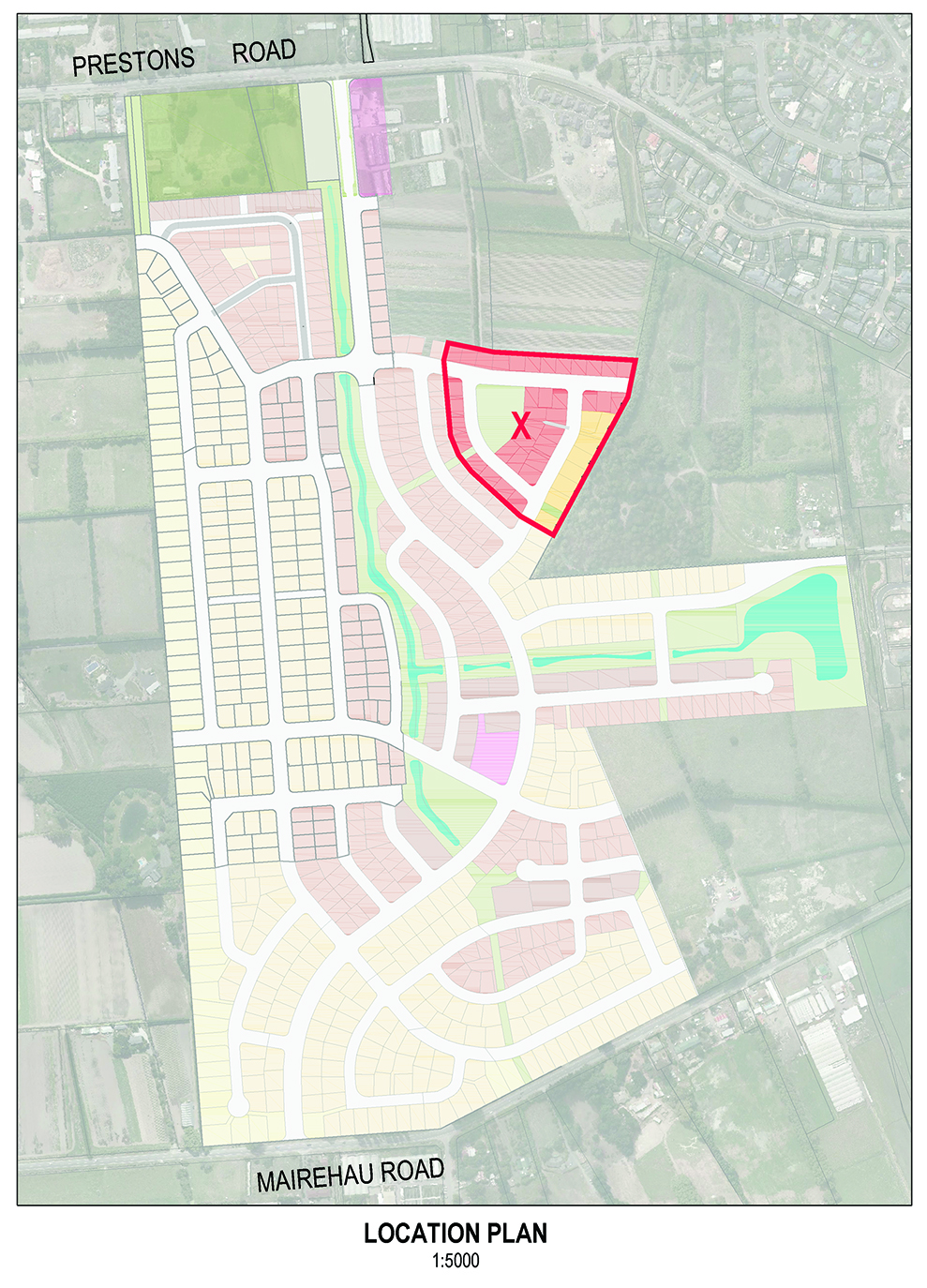 Stage X Location Plan