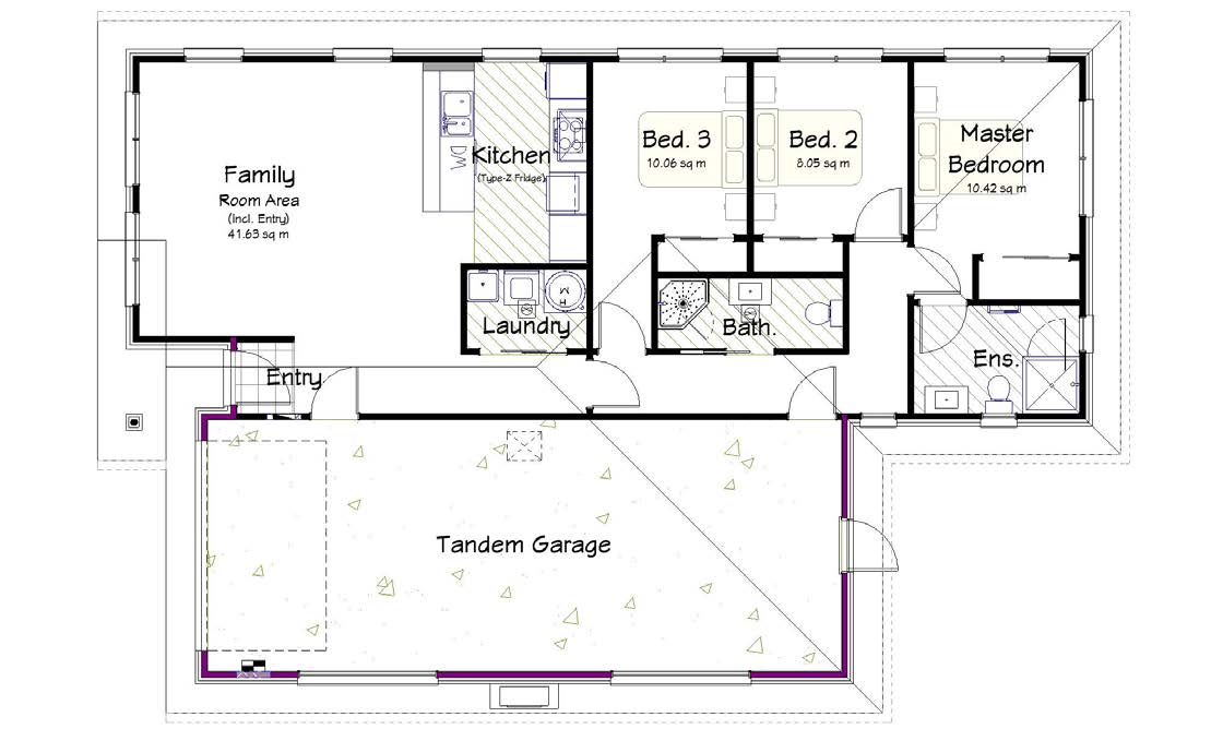 Lot 1073 Floor Plan