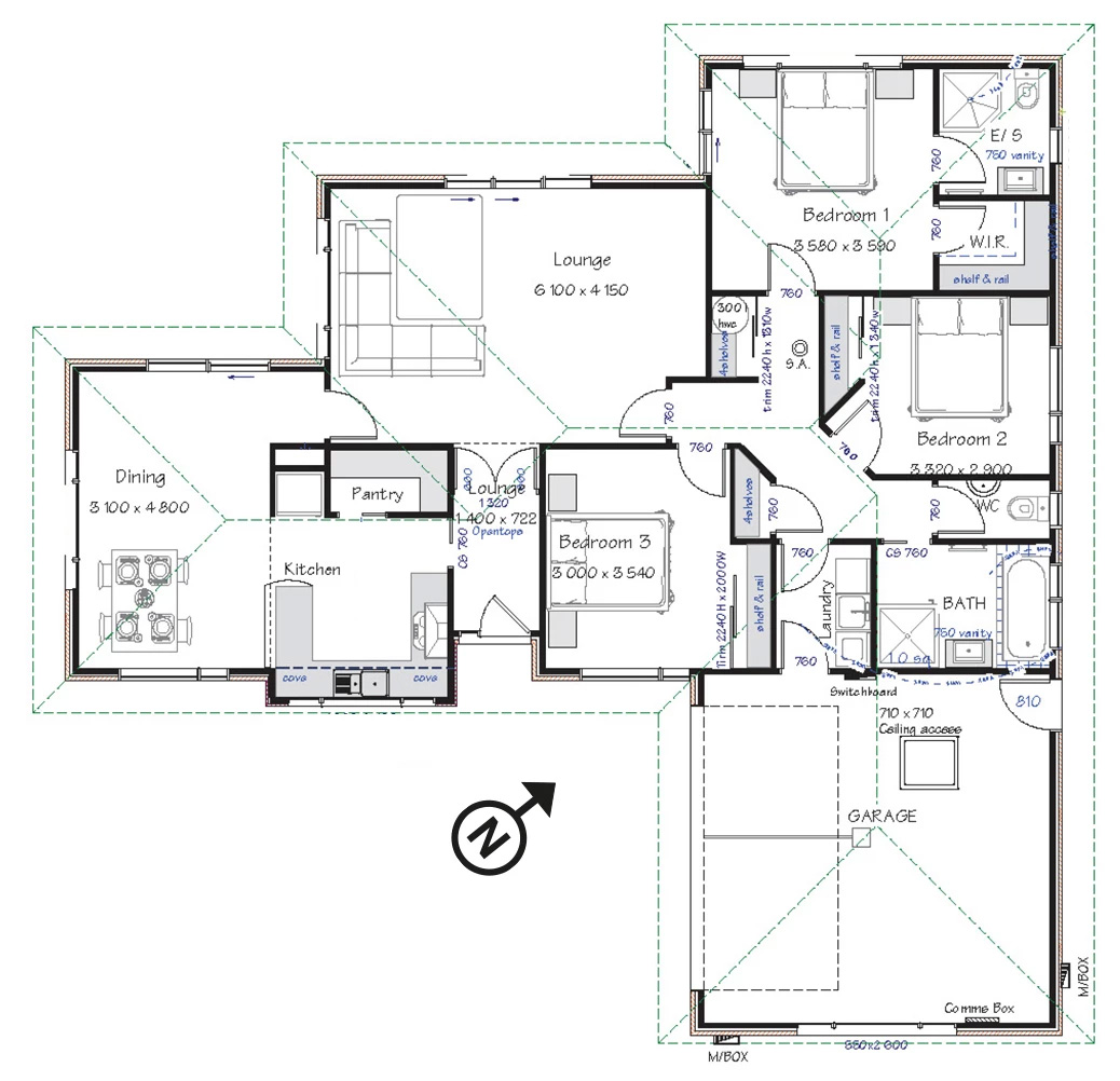 597 Floor Plan