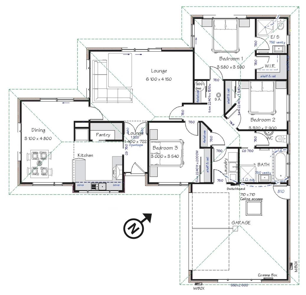 597 Floor Plan